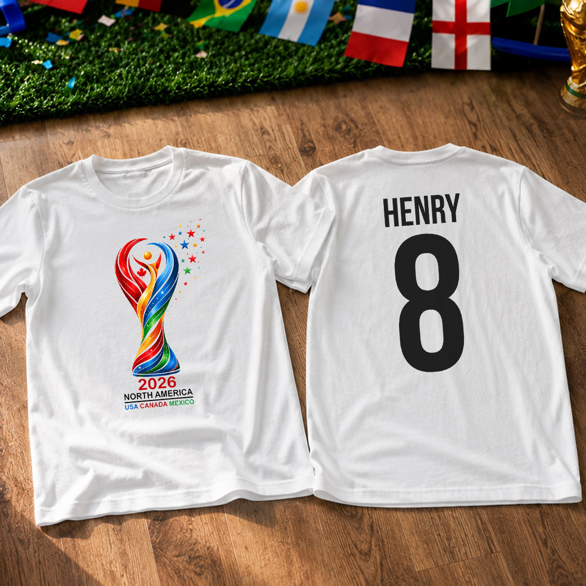 2026 USA Canada Mexico - Personalized Shirt - Gift For Soccer Fan