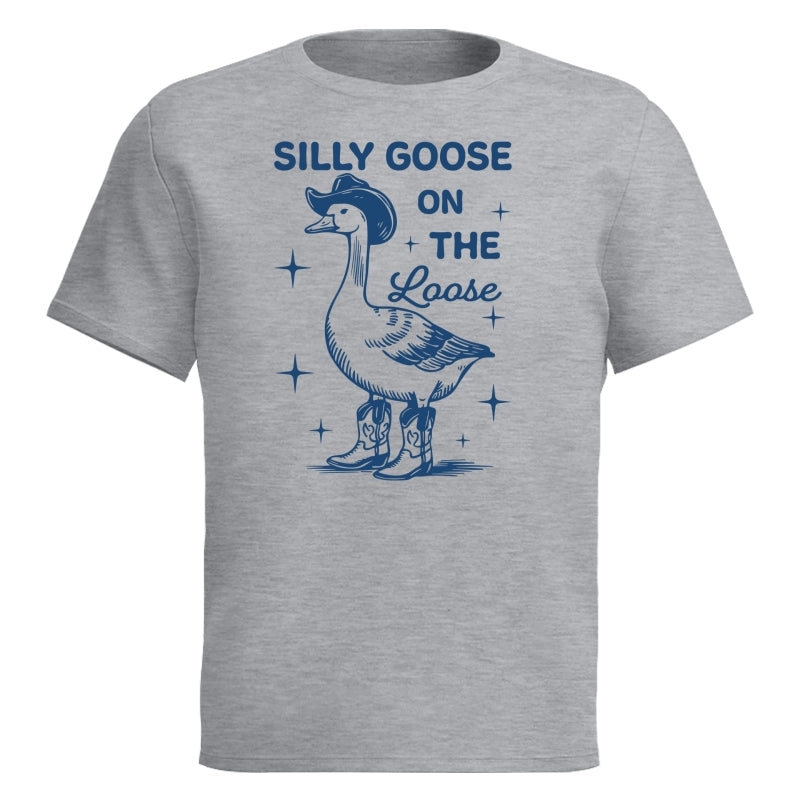 Silly Goose On The Loose Funny Shirt For Kid