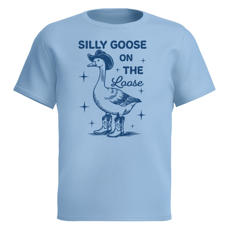 Silly Goose On The Loose Funny Shirt For Kid