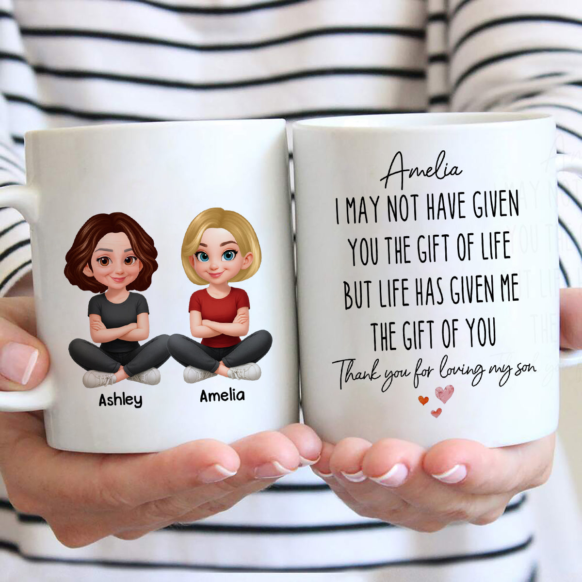 I May Not Given You The Gift of Life - Personalized Mug - Funny Christmas Gift for Daughter-in-Law