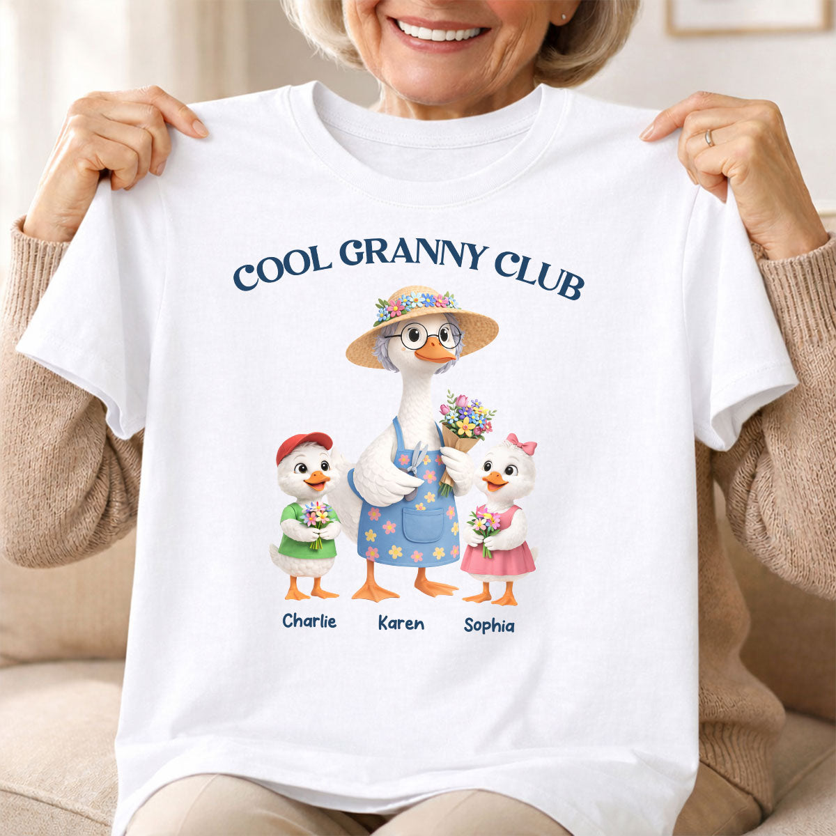 Cool Granny Club - Personalized Shirt - Heartfelt Gift For Grandma