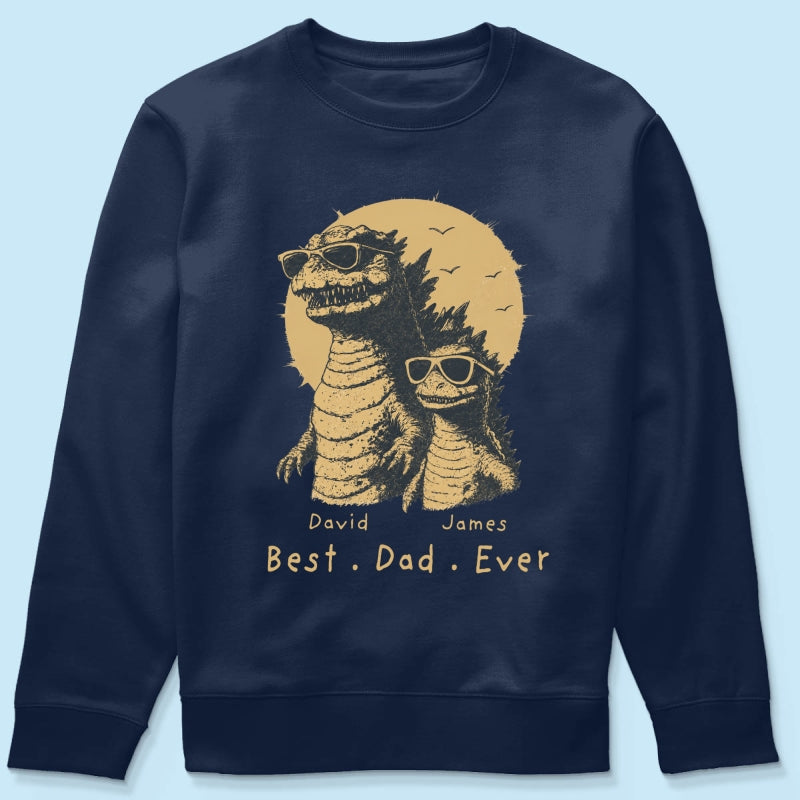Best Dad Ever - Personalized Shirt - Funny Father's Day Gift for Dad, Papa, Husband