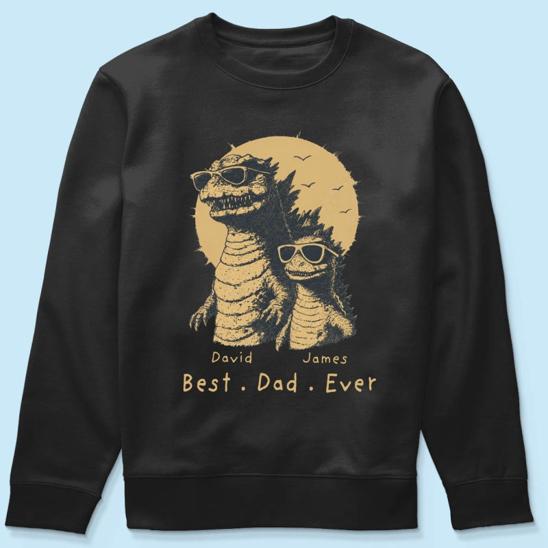 Best Dad Ever - Personalized Shirt - Funny Father's Day Gift for Dad, Papa, Husband