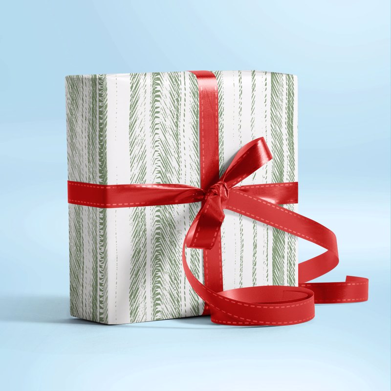 Sage Camouflage Gift Wrapping Paper