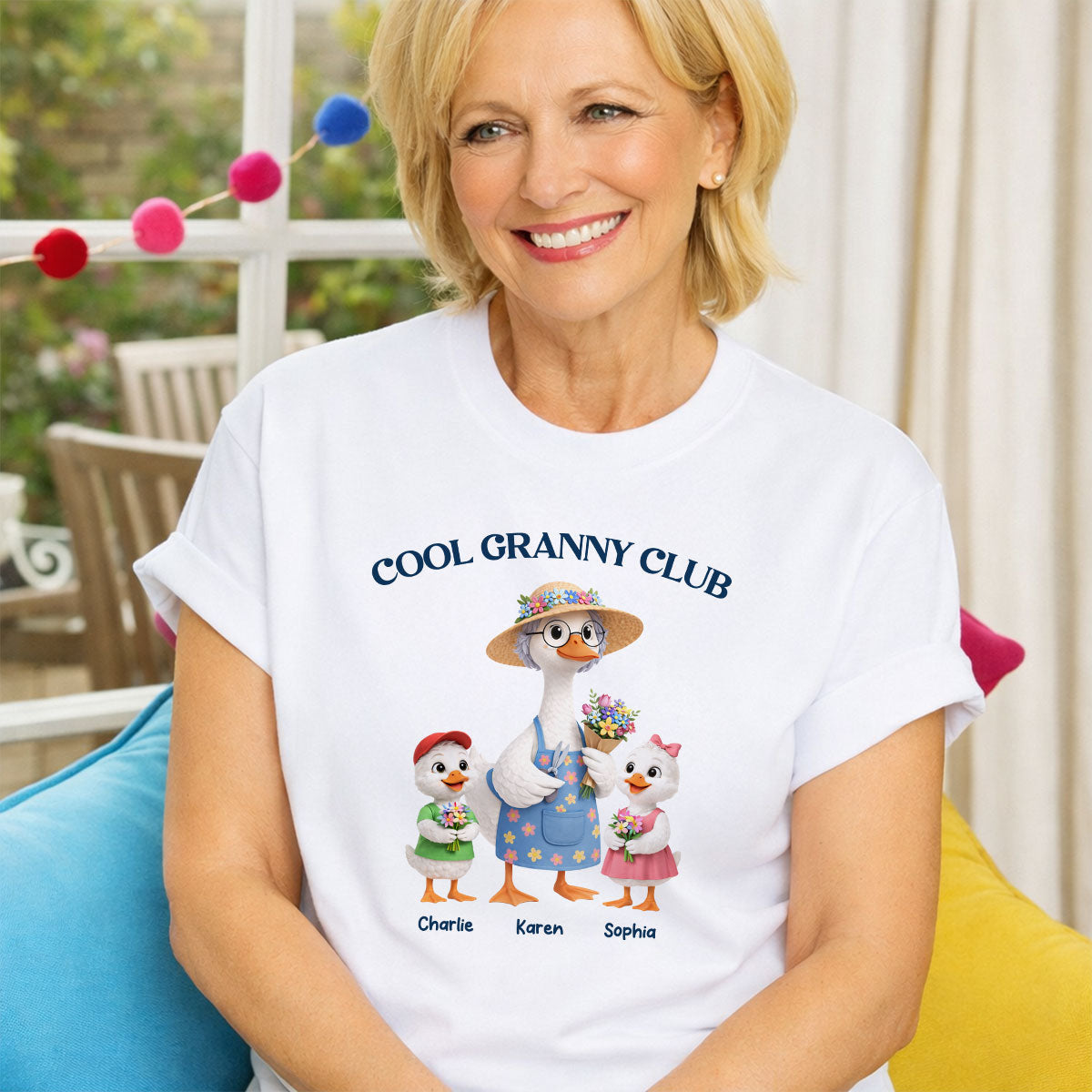 Cool Granny Club - Personalized Shirt - Heartfelt Gift For Grandma