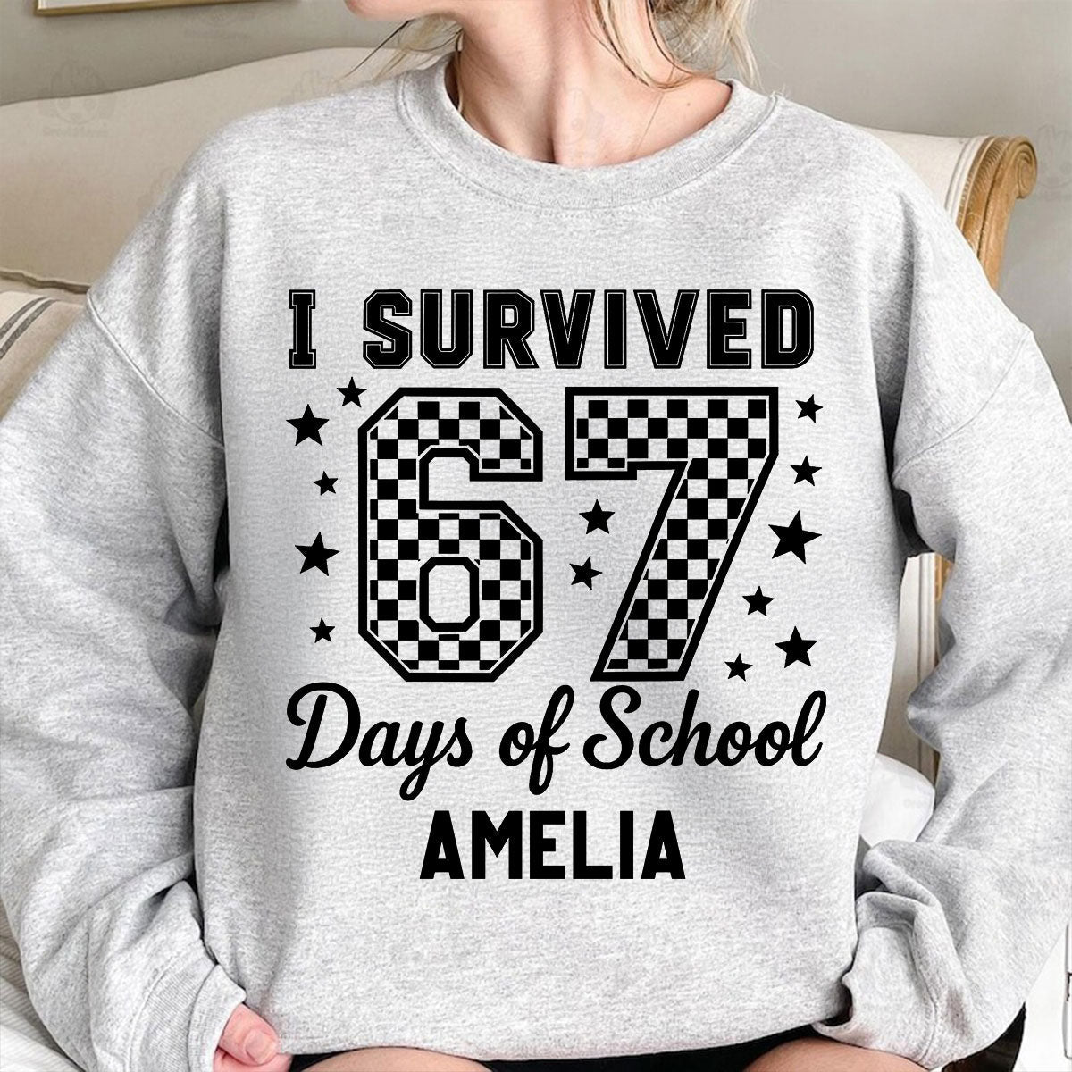 Viral Six Seven 67 Gen Z Funny Teen Slang - Personalized Shirt - Christmas Gift for Daughter, Son, Grandkids