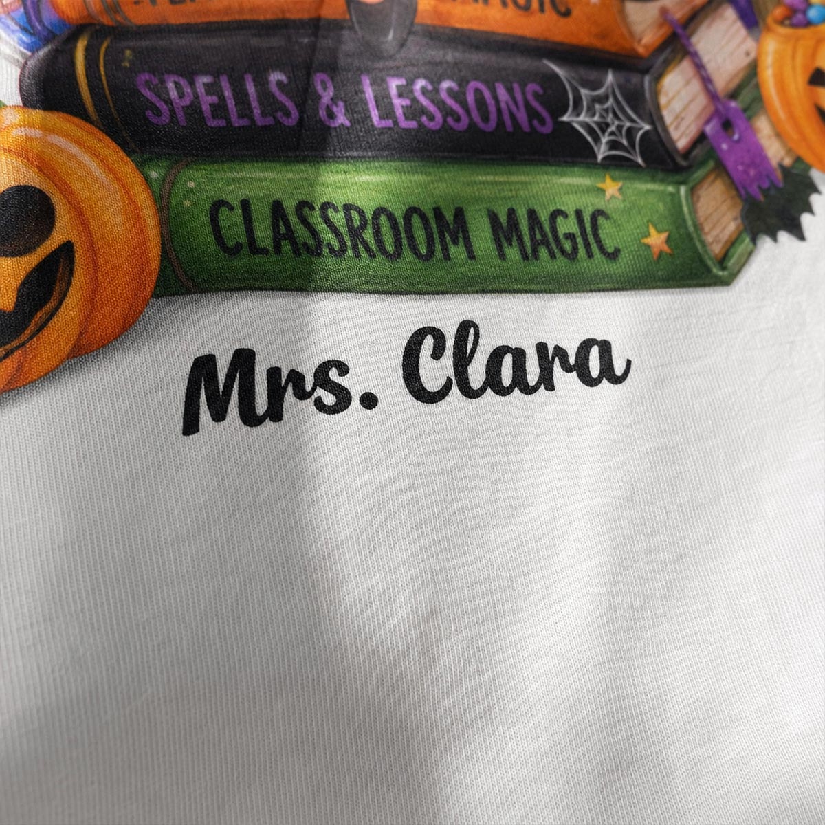 Teacher Halloween Crayon Crew - Personalized Shirt