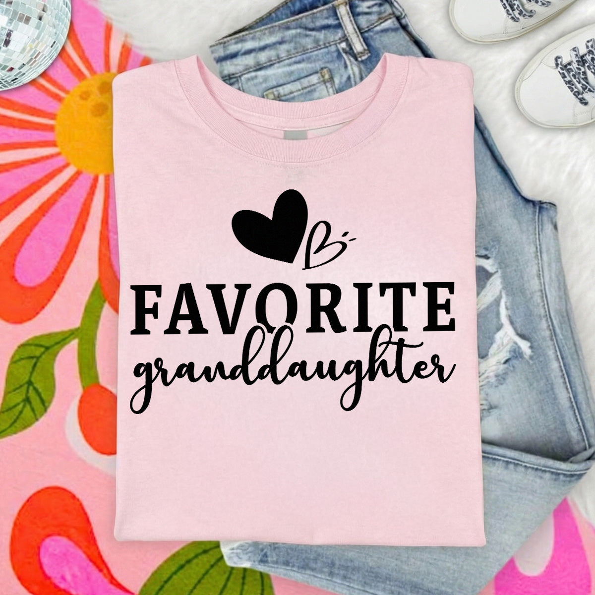 Favorite Granddaughter Shirt For Grandkid
