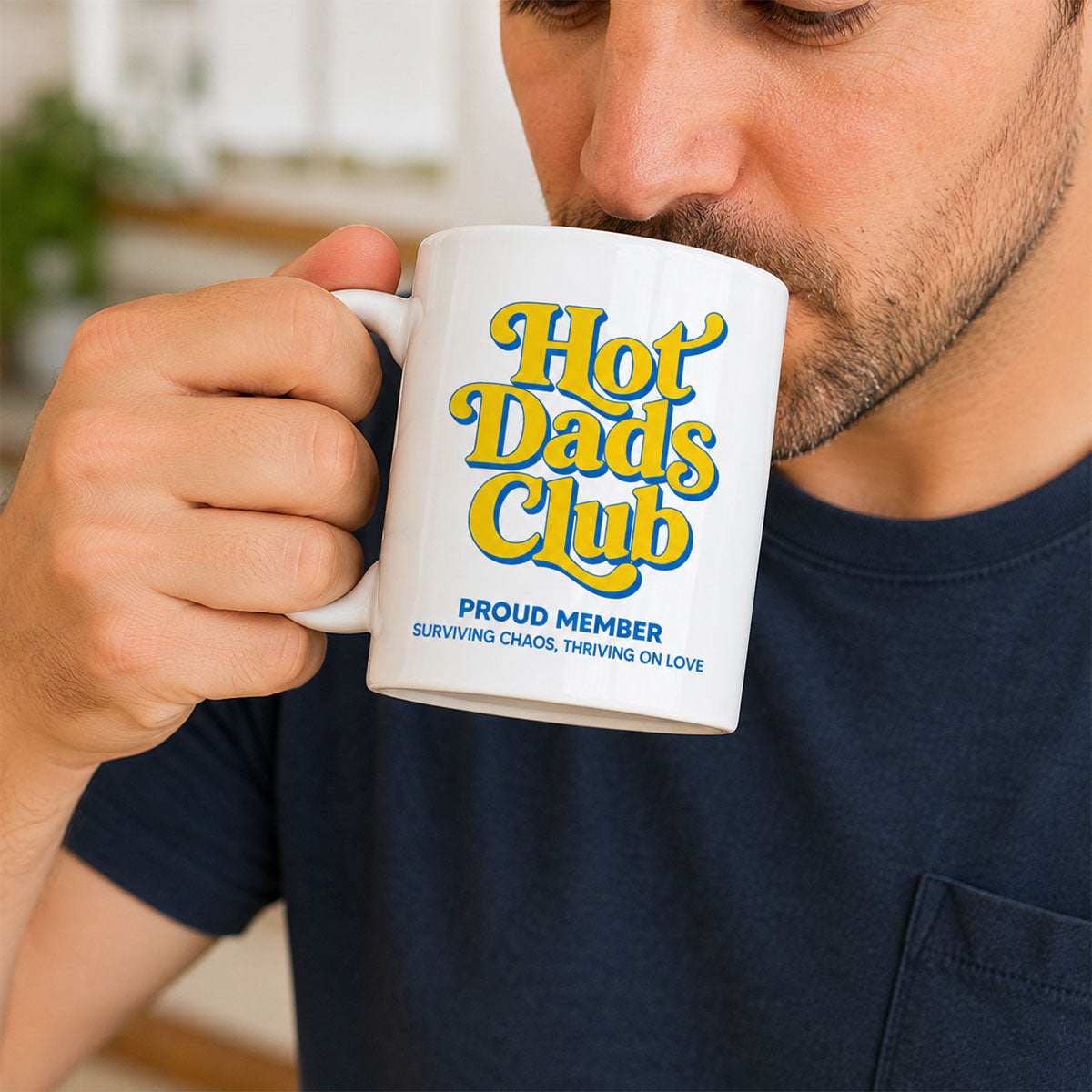 Hot Dads Club - Personalized Mug - Funny Father's Day Gift For Dad, Husband