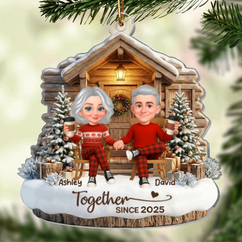 Couple We Got This - Personalized Acrylic Ornament - Christmas Gift for him, for her