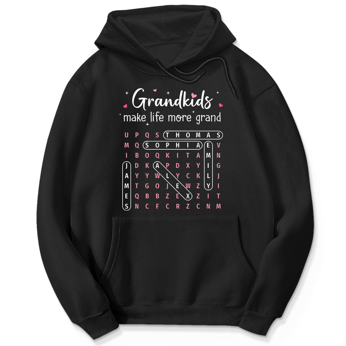The Greatest Gift You Ever Know Word Search Puzzle Art - Personalized Shirt - Gift For Grandma
