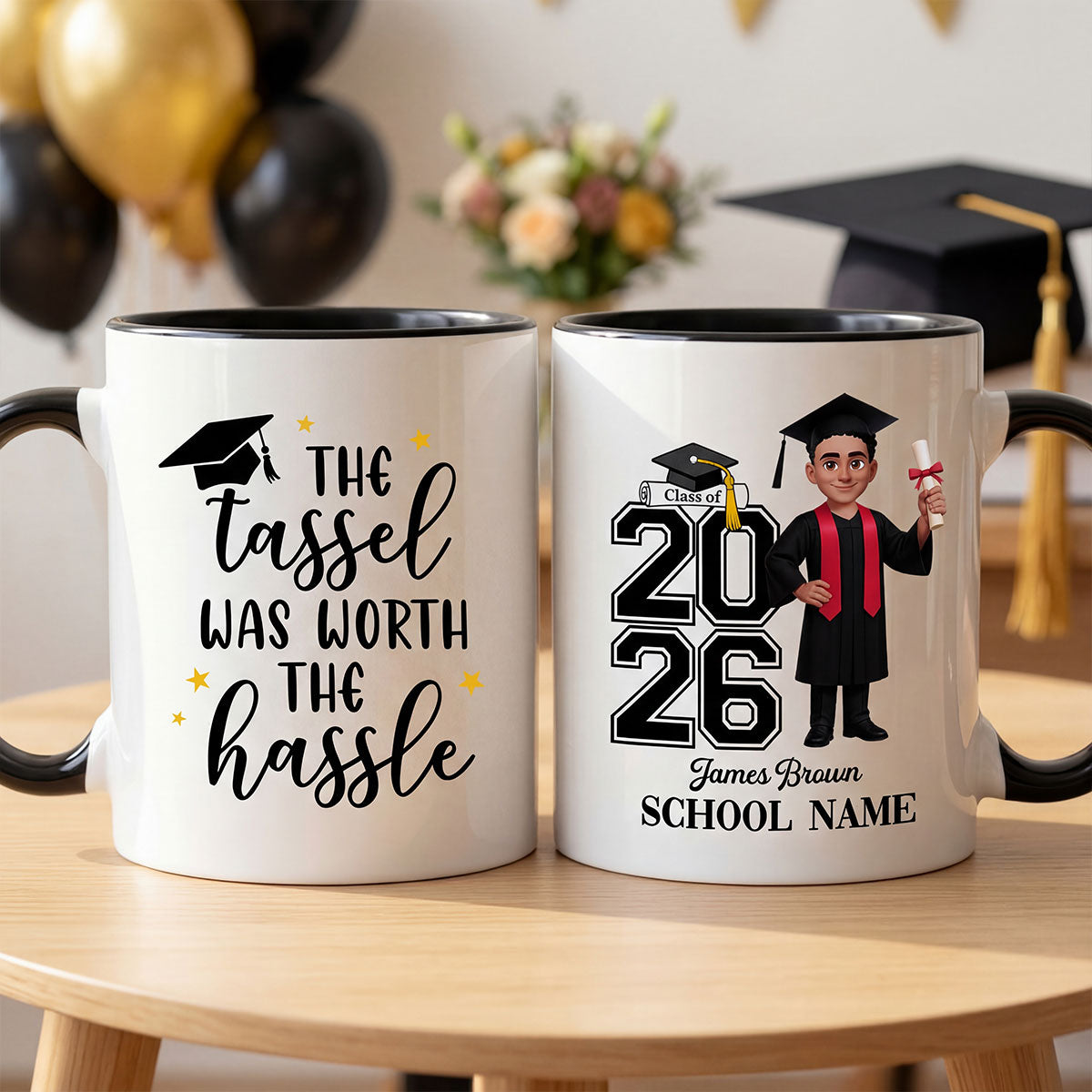 Class Of 2026 2027 Keepsake - Personalized Mug - Graduation Gift For Graduates, Daughter