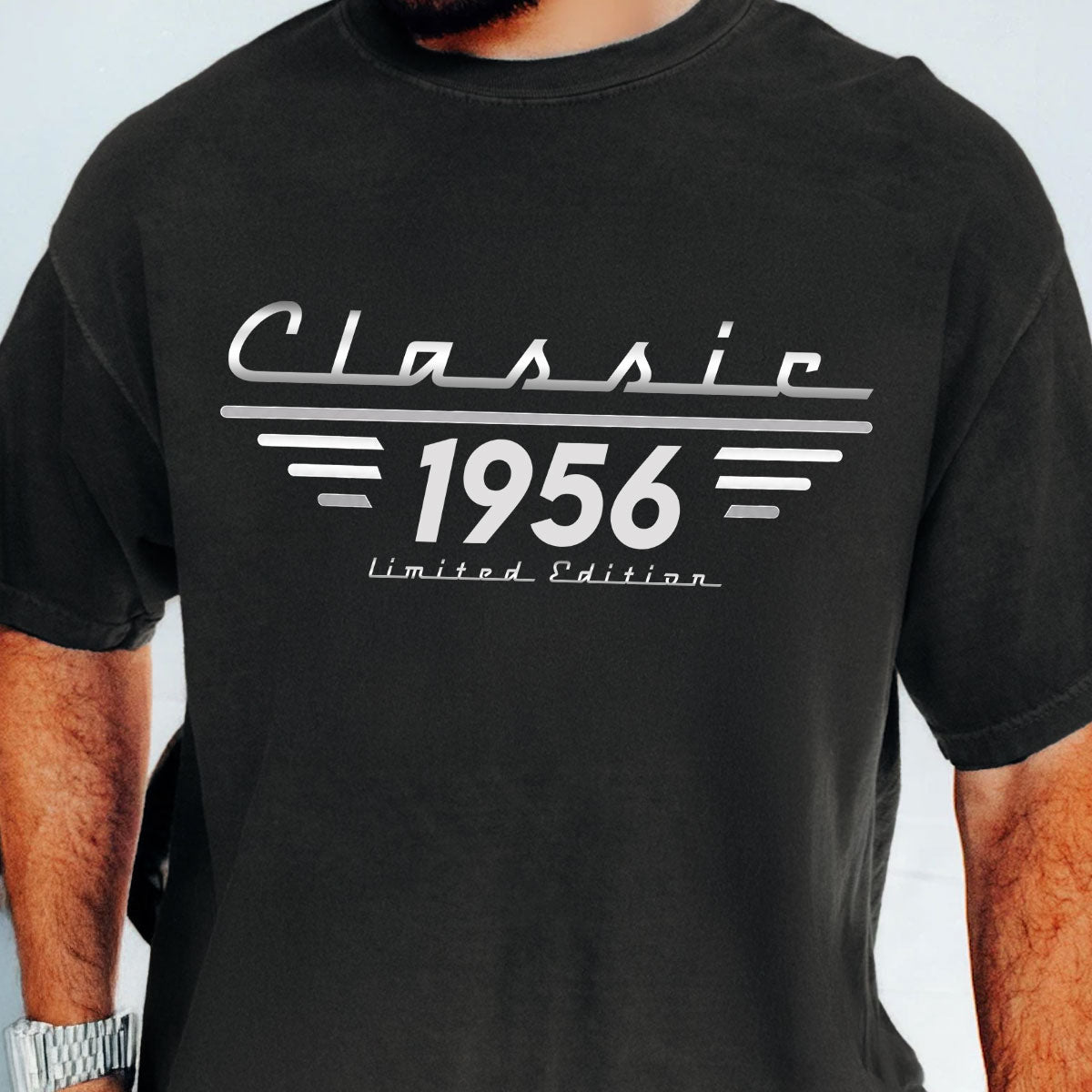 Vintage Classic Man Custom Year - Personalized Shirt - Father's Day Gift, Birthday Gift For Grandpa, Dad, Husband
