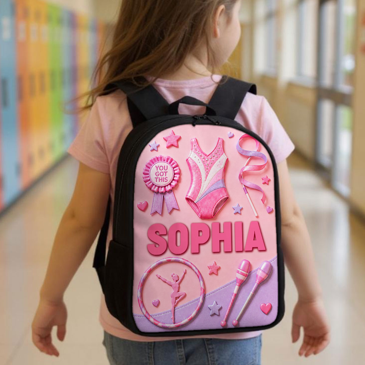 Magical Sports Soccer Baseball For Kids - Personalized Backpack - Back to School Gift for Kids, Boys, Girls