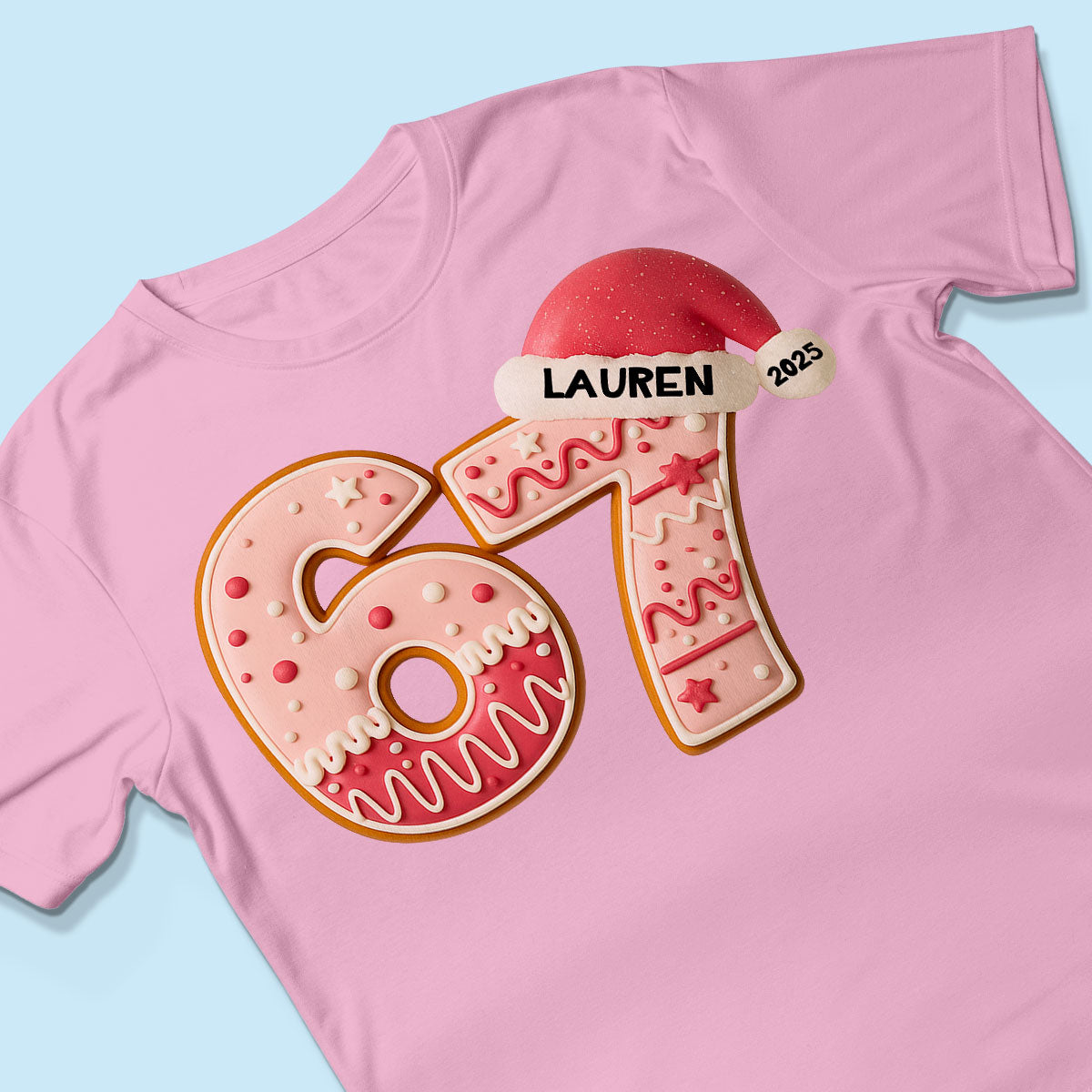 Custom Six Seven - Personalized Shirt - Teen Slang Funny Tree Decor, Funny Teen Grandkid Gift