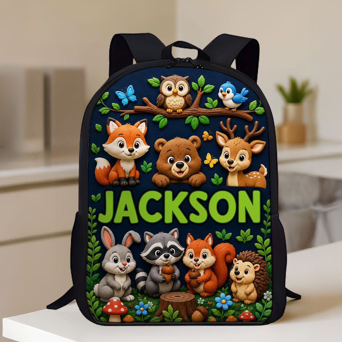 Trending Animal for Boys Girls - Personalized Backpack - Back to School Backpack for Kids