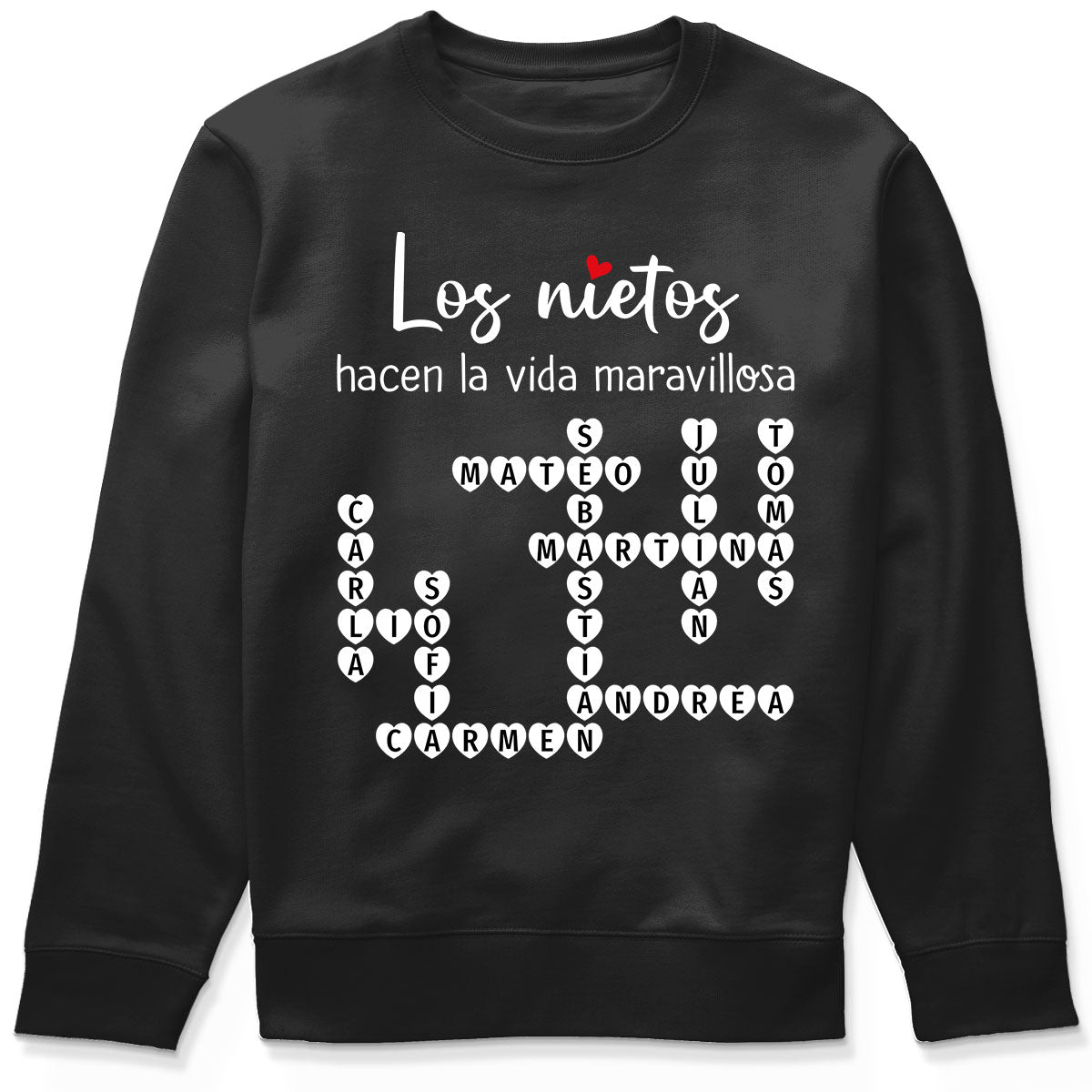 The Greatest Gift You Ever Know Crossword Puzzle Art - Personalized Shirt - Spanish Ver