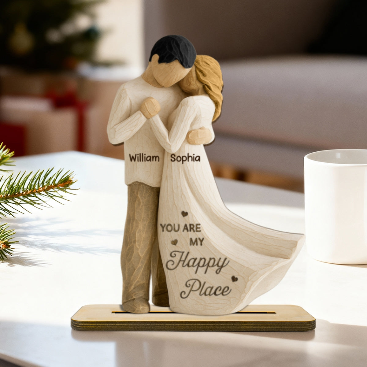 You & Me We Got This 3D Effect Couple - Personalized 2-Layered Wooden Plaque - Gift For Him, Gift For Her