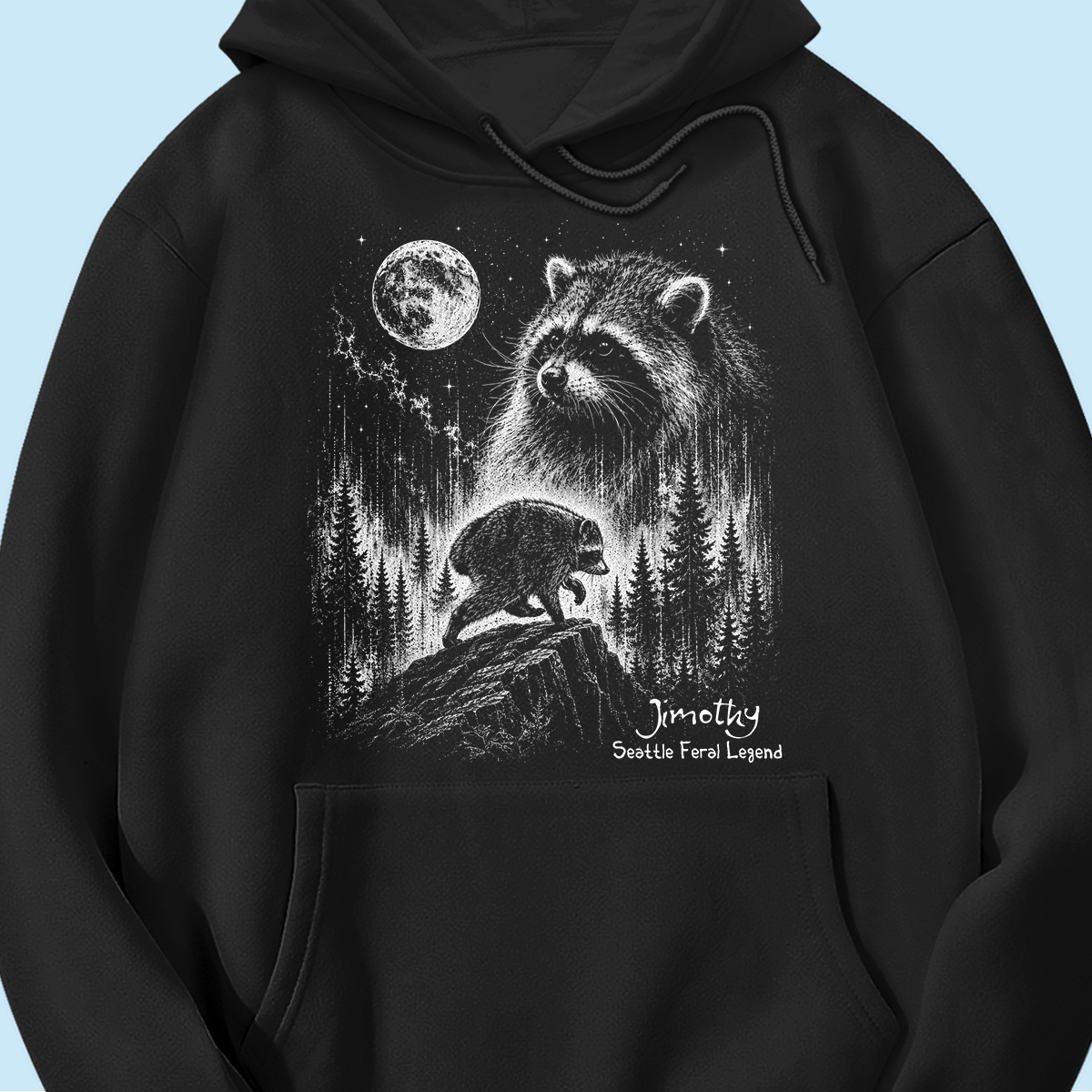Trending Viral Retro Vintage Jimothy Raccoon Shirt - Trending 2026 Seattle Feral Legend Shirt
