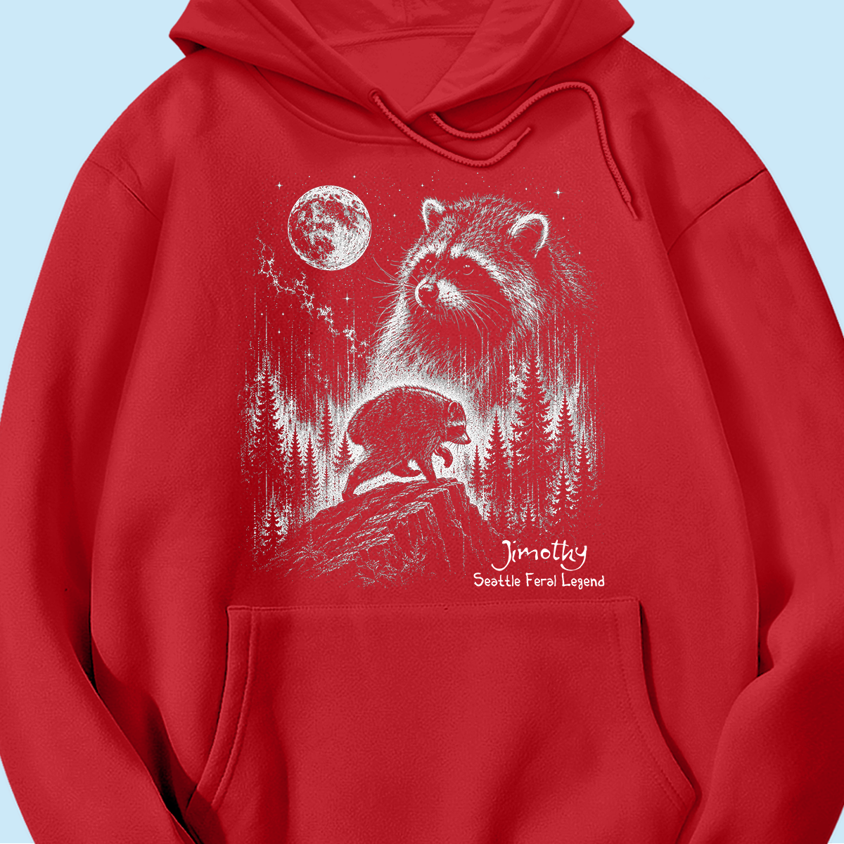 Trending Viral Retro Vintage Jimothy Raccoon Shirt - Trending 2026 Seattle Feral Legend Shirt