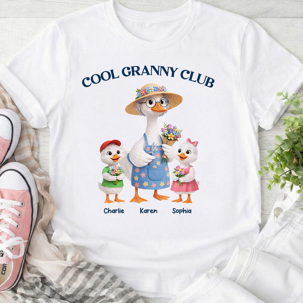 Cool Granny Club - Personalized Shirt - Heartfelt Gift For Grandma