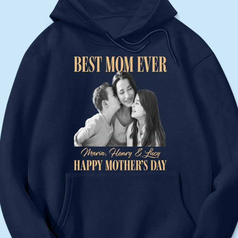 Trending Vintage Best Mom Ever - Personalized Shirt - Mother's Day Gift For Mom