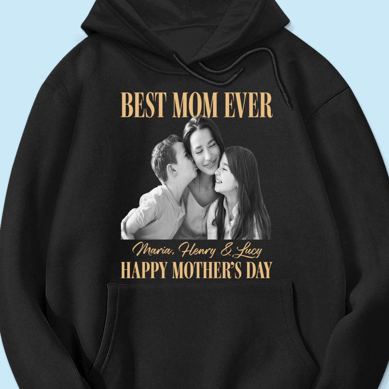 Trending Vintage Best Mom Ever - Personalized Shirt - Mother's Day Gift For Mom