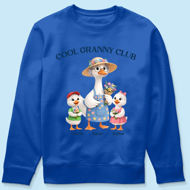 Cool Granny Club - Personalized Shirt - Heartfelt Gift For Grandma