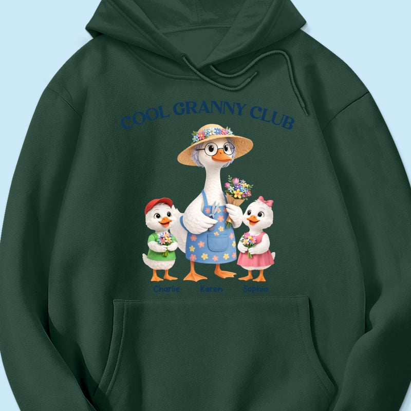 Cool Granny Club - Personalized Shirt - Heartfelt Gift For Grandma