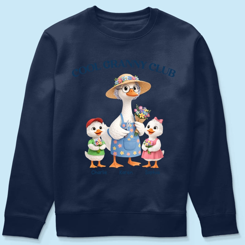Cool Granny Club - Personalized Shirt - Heartfelt Gift For Grandma