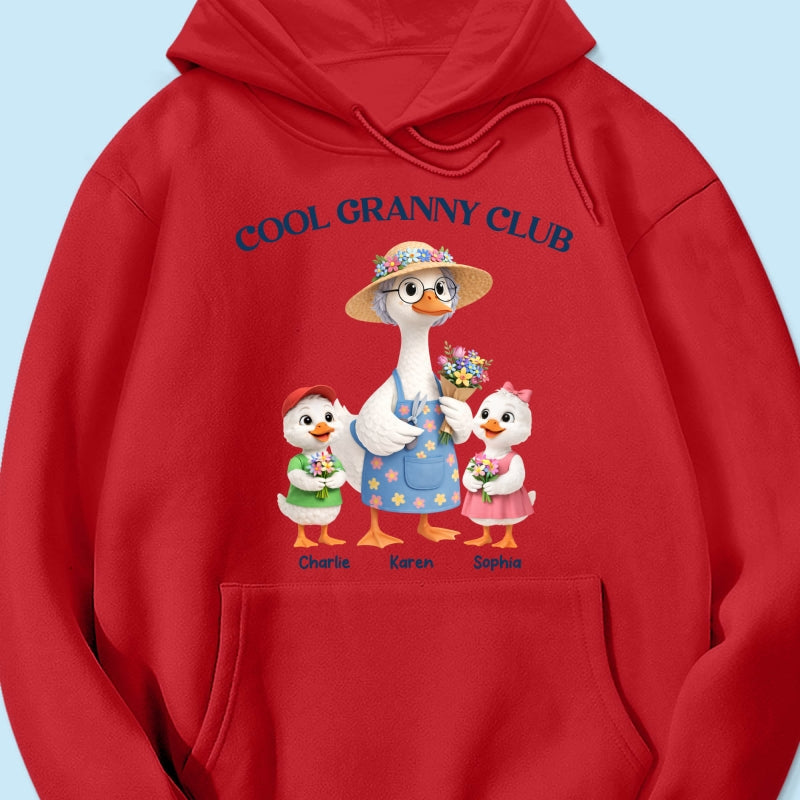 Cool Granny Club - Personalized Shirt - Heartfelt Gift For Grandma