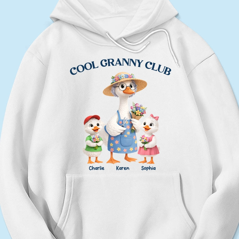 Cool Granny Club - Personalized Shirt - Heartfelt Gift For Grandma
