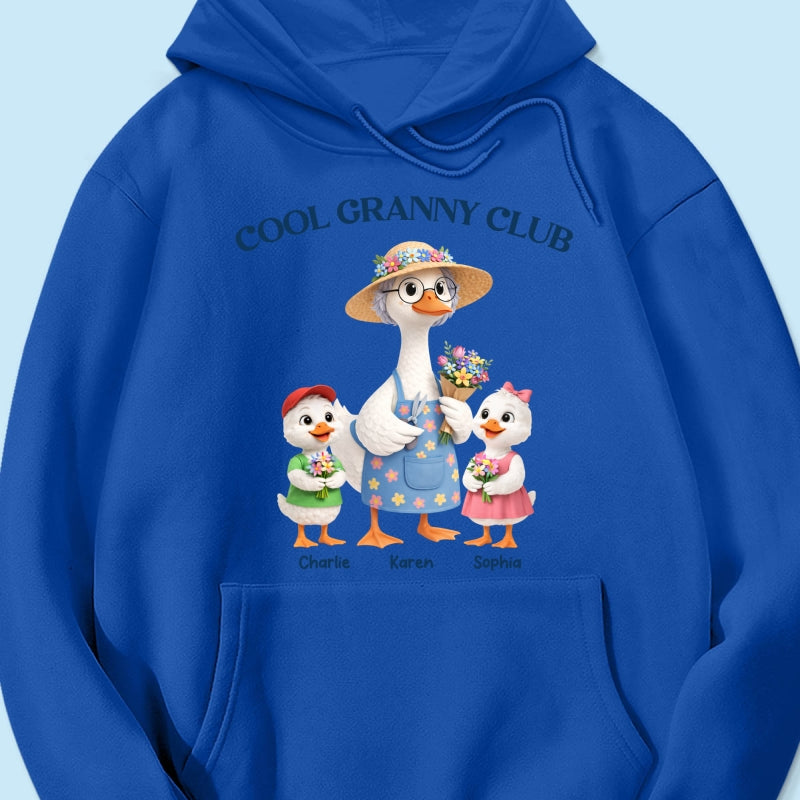 Cool Granny Club - Personalized Shirt - Heartfelt Gift For Grandma