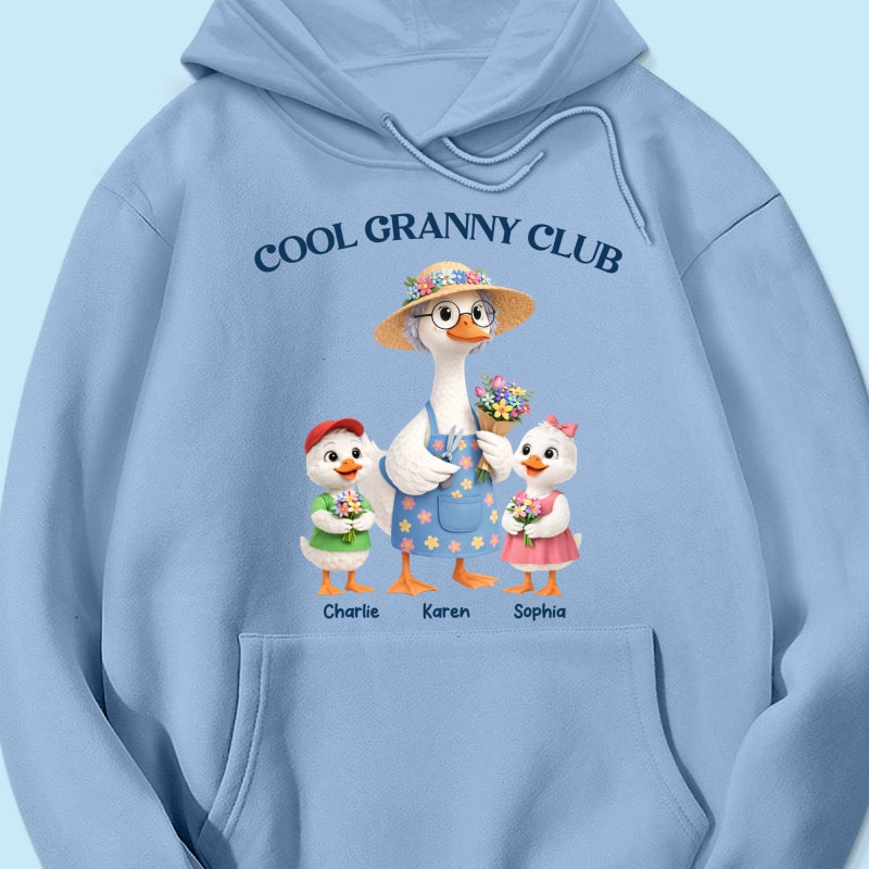 Cool Granny Club - Personalized Shirt - Heartfelt Gift For Grandma