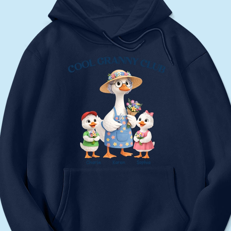 Cool Granny Club - Personalized Shirt - Heartfelt Gift For Grandma