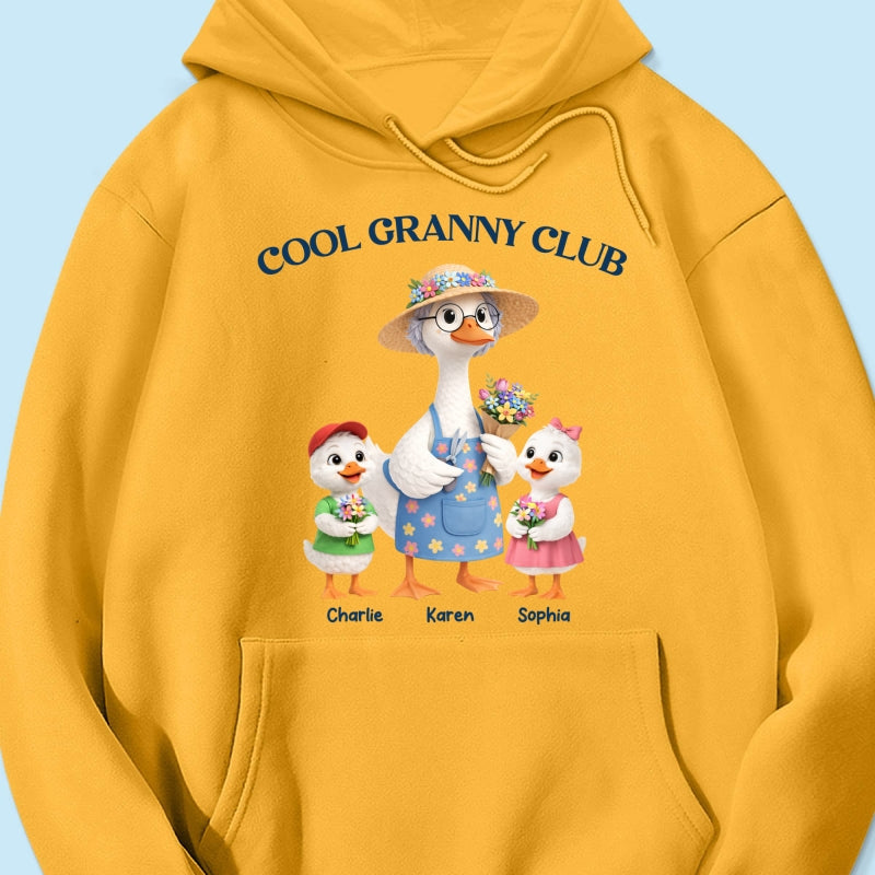 Cool Granny Club - Personalized Shirt - Heartfelt Gift For Grandma