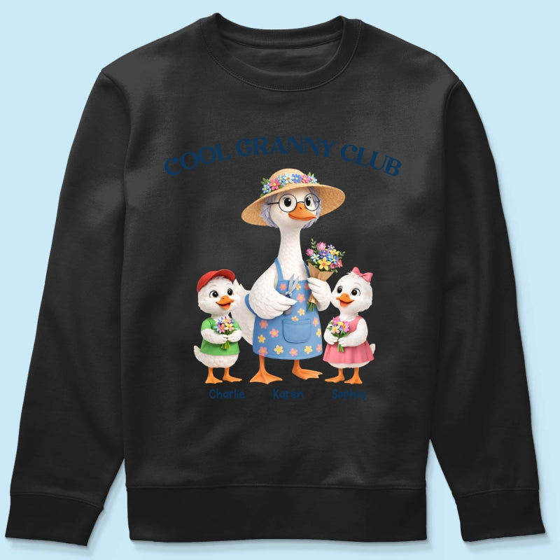 Cool Granny Club - Personalized Shirt - Heartfelt Gift For Grandma