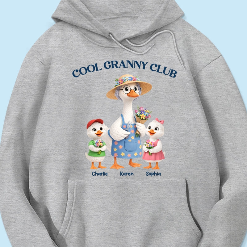 Cool Granny Club - Personalized Shirt - Heartfelt Gift For Grandma