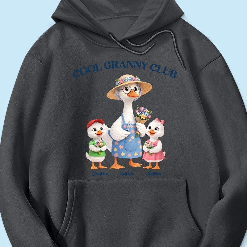 Cool Granny Club - Personalized Shirt - Heartfelt Gift For Grandma