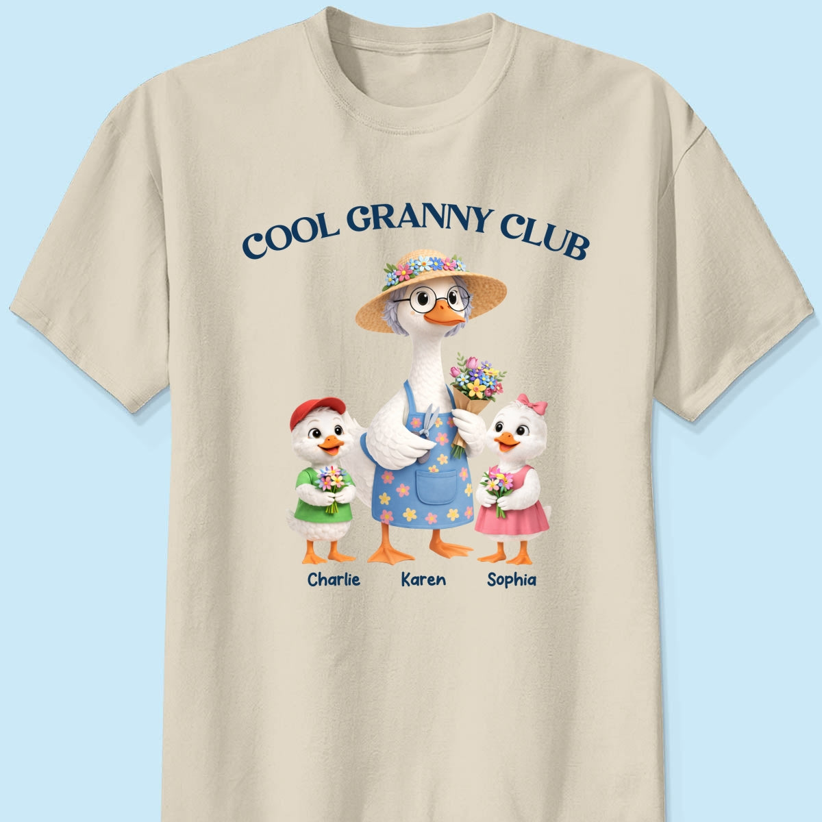Cool Granny Club - Personalized Shirt - Heartfelt Gift For Grandma