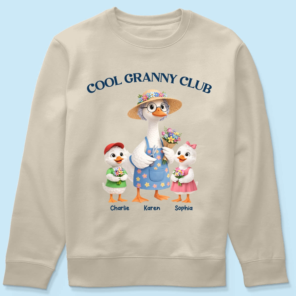 Cool Granny Club - Personalized Shirt - Heartfelt Gift For Grandma