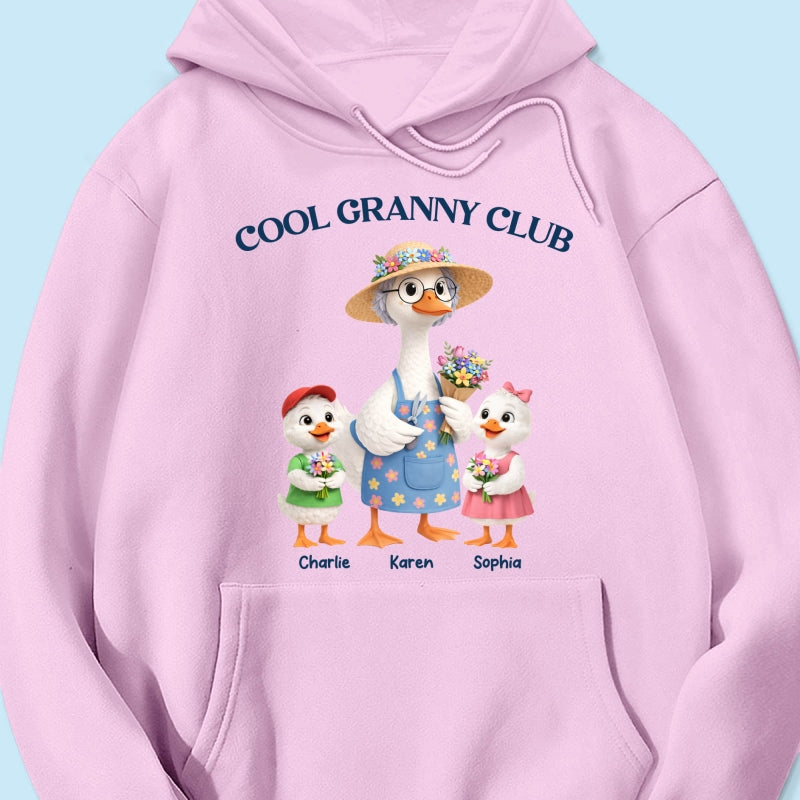 Cool Granny Club - Personalized Shirt - Heartfelt Gift For Grandma