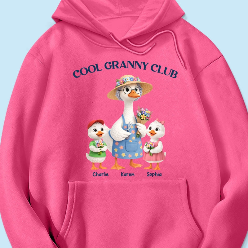 Cool Granny Club - Personalized Shirt - Heartfelt Gift For Grandma
