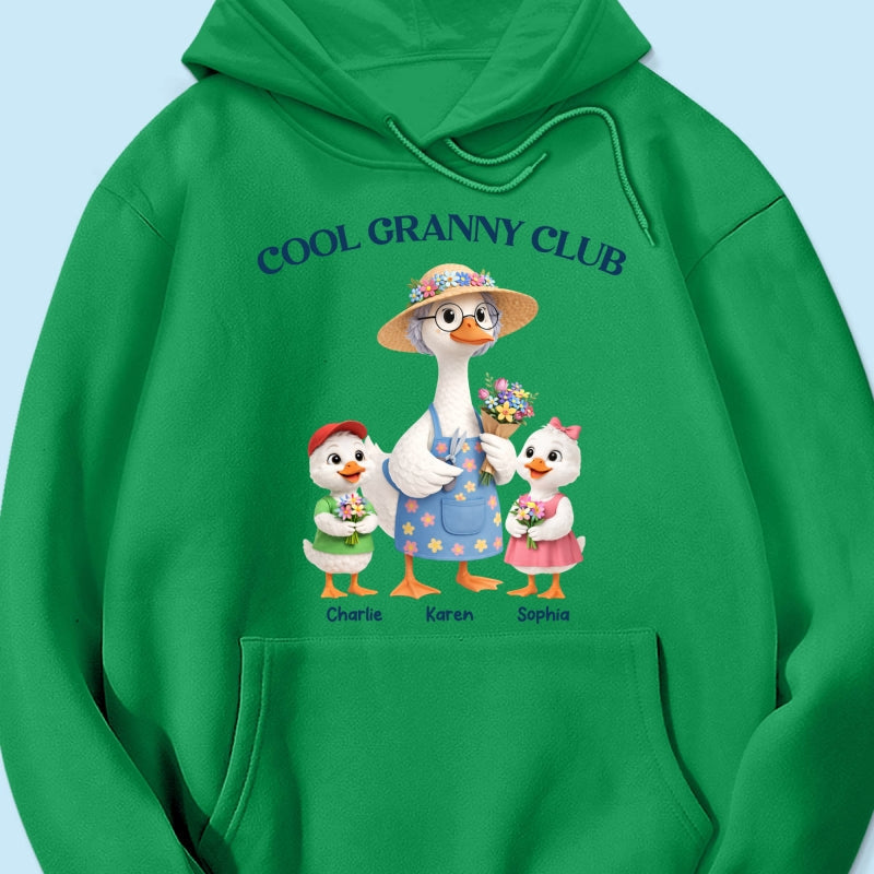 Cool Granny Club - Personalized Shirt - Heartfelt Gift For Grandma