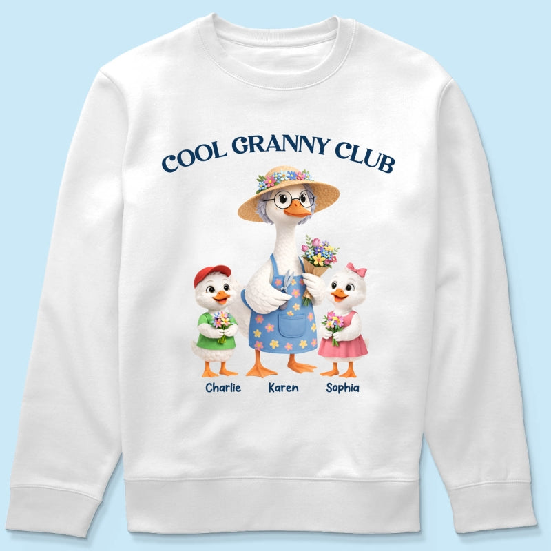 Cool Granny Club - Personalized Shirt - Heartfelt Gift For Grandma