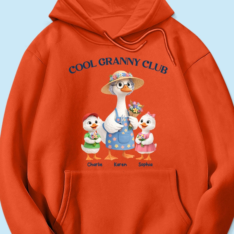 Cool Granny Club - Personalized Shirt - Heartfelt Gift For Grandma