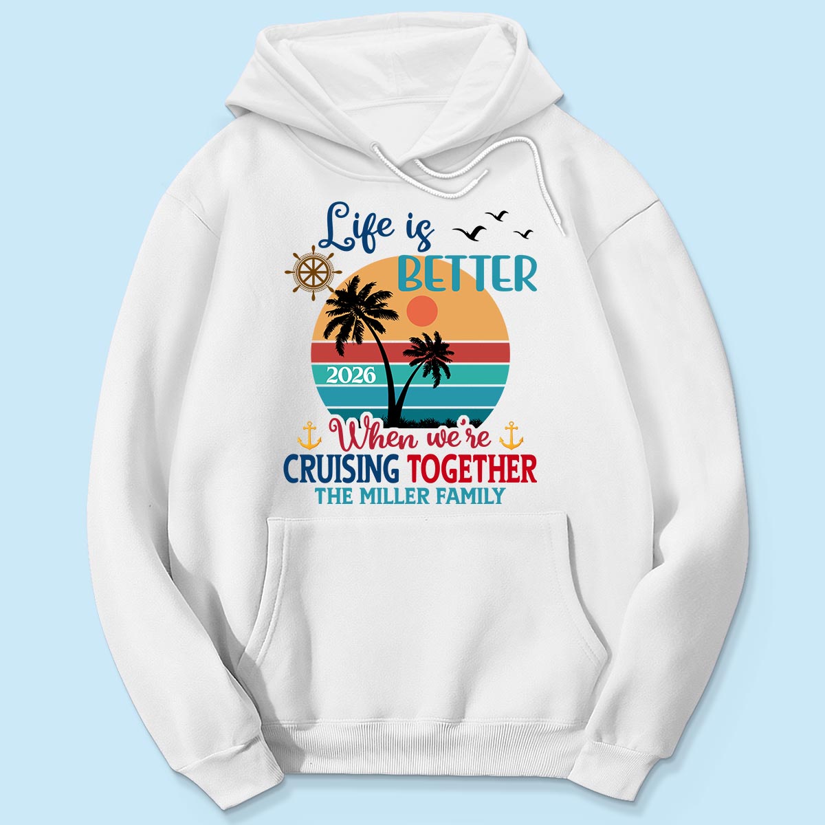 Oh Ship It's A Family Trip - Personalized Shirt - Family Cruise Ship Family Trip Matching