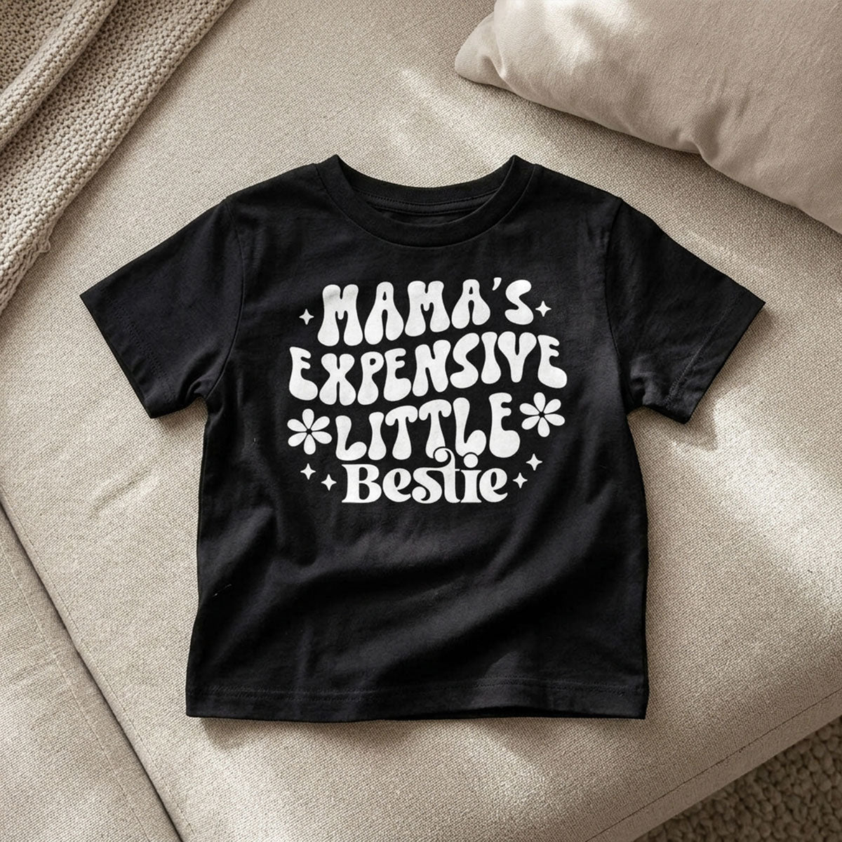 Mama's Expensive Little Bestie Funny Shirt For Kid