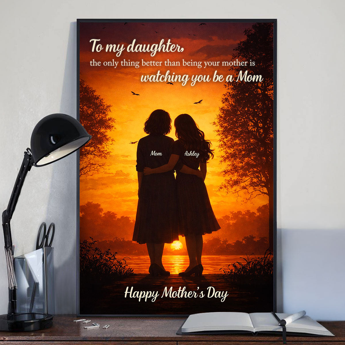 The Only Thing Better Than Being Your Mother - Personalized Poster - Heartfelt Gift For Daughter