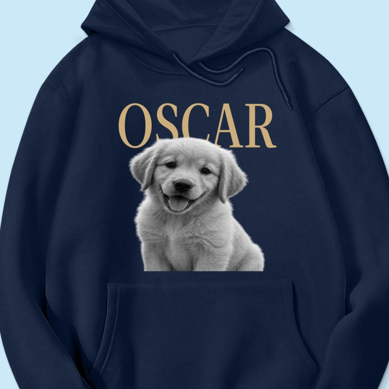 Custom Pet Photo And Name - Personalized Shirt - Vintage Shirt for Pet Lovers
